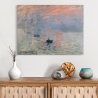 Cuadro impreso sobre lienzo Impression au soleil levant de Claude Monet Venta