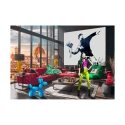 Cuadro moderno impresión pop art sobre lienzo Surrealofts Firenze Gerard Madau Oferta