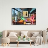 Impresión en lienzo cuadro pop art Surrealofts Milano Gerard Madau Venta