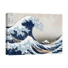 Cuadro impreso en lienzo The Great Wave off Kanagawa Hokusai Gran Ola Promoción