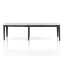 Mesa de comedor extensible moderna 90x160-400 efecto mármol Harper Catálogo
