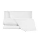 Juego de cama matrimonial de algodón con sábanas y 2 fundas Toronto Coste