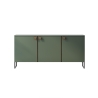 Aparador para salón y cocina de 3 puertas 184x40x90cm diseño contemporáneo Madrid Oferta