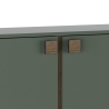 Aparador para salón y cocina de 3 puertas 184x40x90cm diseño contemporáneo Madrid Catálogo
