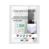 Sábana ajustable para cama individual 90x200cm de algodón blanco Toronto Descueto