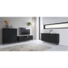 Aparador moderno 3 puertas batientes 153x88x49cm Danielle Oferta