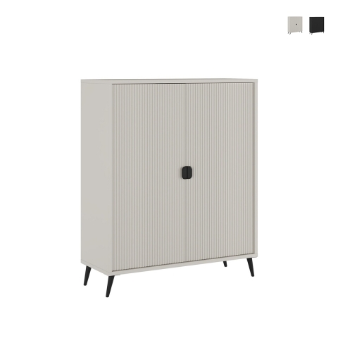 Aparador alto moderno 2 puertas para sala de estar cocina Danielle Promoción