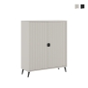 Aparador alto moderno 2 puertas para sala de estar cocina Danielle Promoción