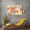 Cuadro abstracto moderno en lienzo canvas Colori riflessi Lucas Venta