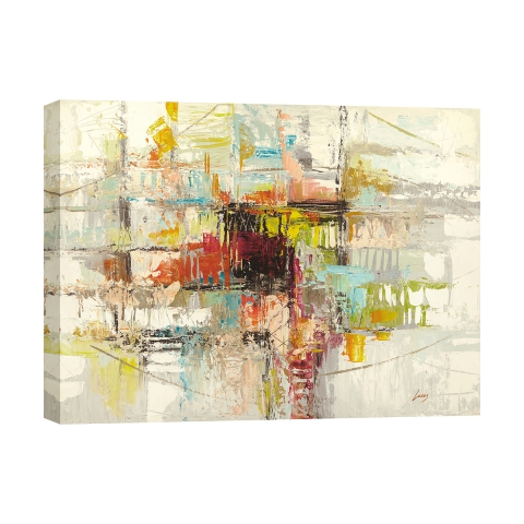 Cuadro moderno abstracto impresión en lienzo Lieve pensiero Lucas Promoción