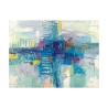 Cuadro sobre lienzo con impresión abstracta "Di sera sul mare" Lucas Oferta