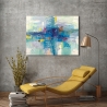 Cuadro sobre lienzo con impresión abstracta "Di sera sul mare" Lucas Venta
