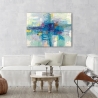 Cuadro sobre lienzo con impresión abstracta "Di sera sul mare" Lucas Rebajas