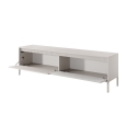 Mueble bajo para TV de salón diseño moderno 2 puertas Kergi Descueto