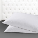 Juego de 2 fundas para almohadas 50x80 cm de algodón percal con solapa Miami Modelo