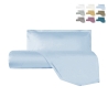 Juego de funda nórdica y funda de almohada para cama individual en satén de algodón Argentario Promoción