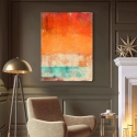 Lienzo impreso abstracto Afternoon Seaside de Ludwig Maun Venta