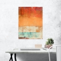 Lienzo impreso abstracto Afternoon Seaside de Ludwig Maun Rebajas