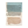 Cuadro en lienzo abstracto tonos beige y azul Libra II Ludwig Maun Oferta