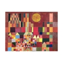 Cuadro impresionista impresión en lienzo Castle and Sun (detalle) Paul Klee Oferta