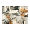 Cuadro abstracto de textura impresión sobre lienzo Leggere dentro Maurizio Piovan Oferta