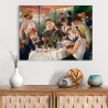 Cuadro impresionista impresión sobre lienzo Luncheon of the Boating Party Renoir Venta