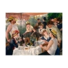 Cuadro impresionista impresión sobre lienzo Luncheon of the Boating Party Renoir Oferta