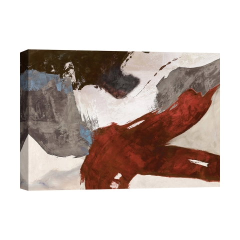 Cuadro moderno en lienzo con estampado abstracto Elevation Jim Stone Promoción