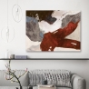 Cuadro moderno en lienzo con estampado abstracto Elevation Jim Stone Rebajas