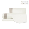Juego de cama individual con sábanas y funda de almohada de algodón y satén Heritage Promoción