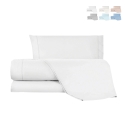 Set de cama individual 90x200 con sábanas y funda de almohada 50x80 Toronto Promoción