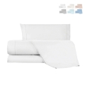 Set de cama individual 90x200 con sábanas y funda de almohada 50x80 Toronto Promoción