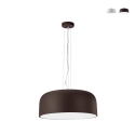 Lámpara colgante con difusor redondo de 52 cm en metal Bistrot Promoción
