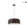 Lámpara colgante con difusor redondo de 52 cm en metal Bistrot Promoción
