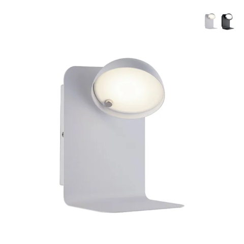 Aplique para dormitorio con luz LED ajustable, cargador USB Boing Promoción