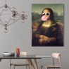 Cuadro pop art impresión en lienzo Leisure Time, Monna Lisa de Matt Spencer Venta