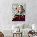 Cuadro moderno pop funky impresión en lienzo William Matt Spencer Rebajas