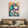Cuadro pop art impresión en lienzo canvas Ludwig Matt Spencer Rebajas