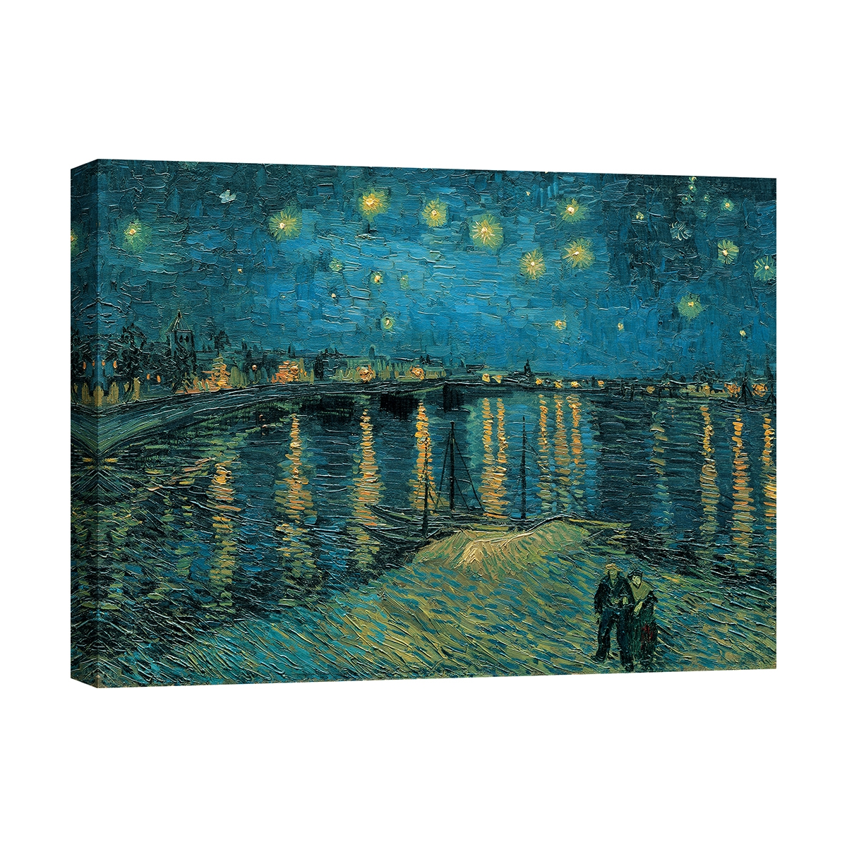 Cuadro impresionista impresión en lienzo La Notte Stellata Vincent van Gogh Promoción Cuadro impresionista impresión en lienzo La Notte Stellata Vincent van Gogh Promoción