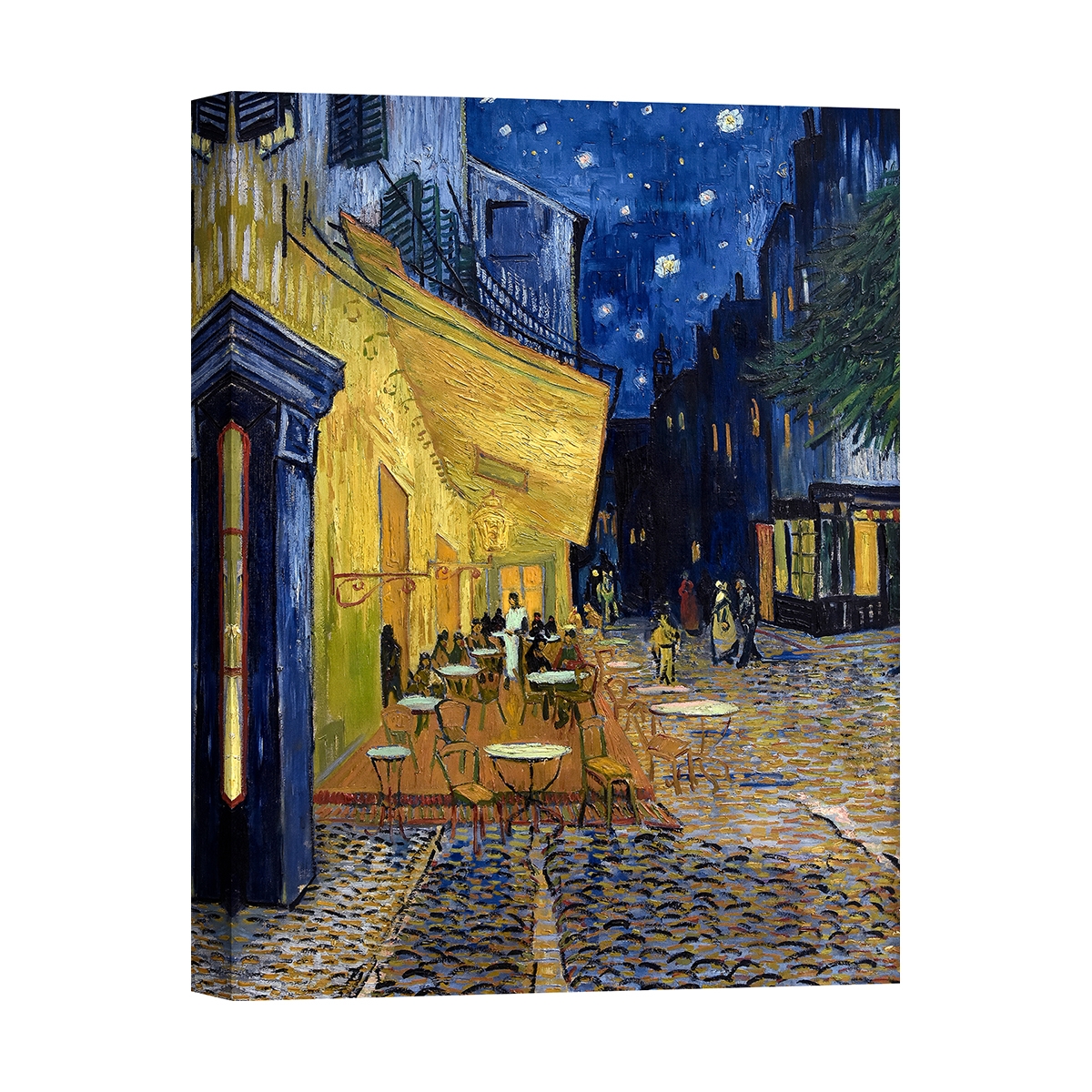 Cuadro en lienzo Café de noche en la terraza Vincent van Gogh Promoción