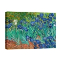 Impresión en lienzo cuadro impresionista Iris Vincent van Gogh Promoción