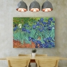 Impresión en lienzo cuadro impresionista Iris Vincent van Gogh Rebajas