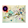 Impresión en lienzo cuadro abstracto contemporáneo Composition VIII Kandinsky Oferta
