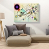 Impresión en lienzo cuadro abstracto contemporáneo Composition VIII Kandinsky Rebajas