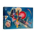 Cuadro abstracto moderno impresión sobre lienzo canvas Kandinsky Im Blau Promoción