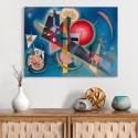 Cuadro abstracto moderno impresión sobre lienzo canvas Kandinsky Im Blau Venta