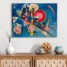 Cuadro abstracto moderno impresión sobre lienzo canvas Kandinsky Im Blau Venta