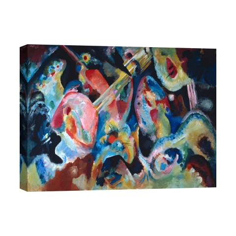 Cuadro abstracto en lienzo Improvisation The Deluge Wassily Kandinsky Promoción