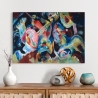 Cuadro abstracto en lienzo Improvisation The Deluge Wassily Kandinsky Venta