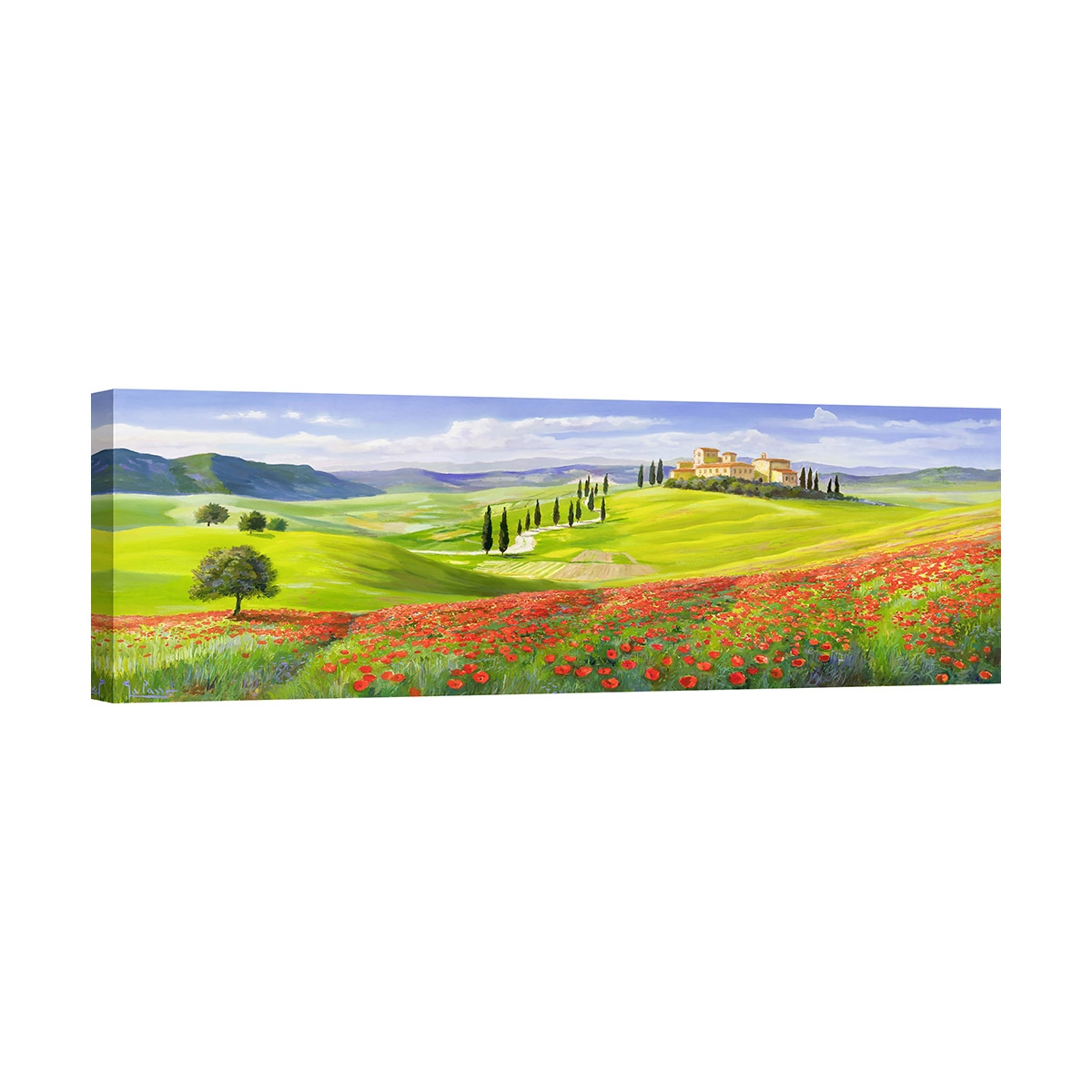 Cuadro paisaje colinas "Verso il borgo in Toscana" Adriano Galasso Promoción Cuadro paisaje colinas "Verso il borgo in Toscana" Adriano Galasso Promoción
